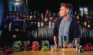 Bar and Barbershop in Culver City