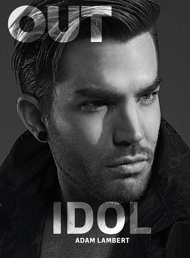 Out Magazine // Adam Lambert