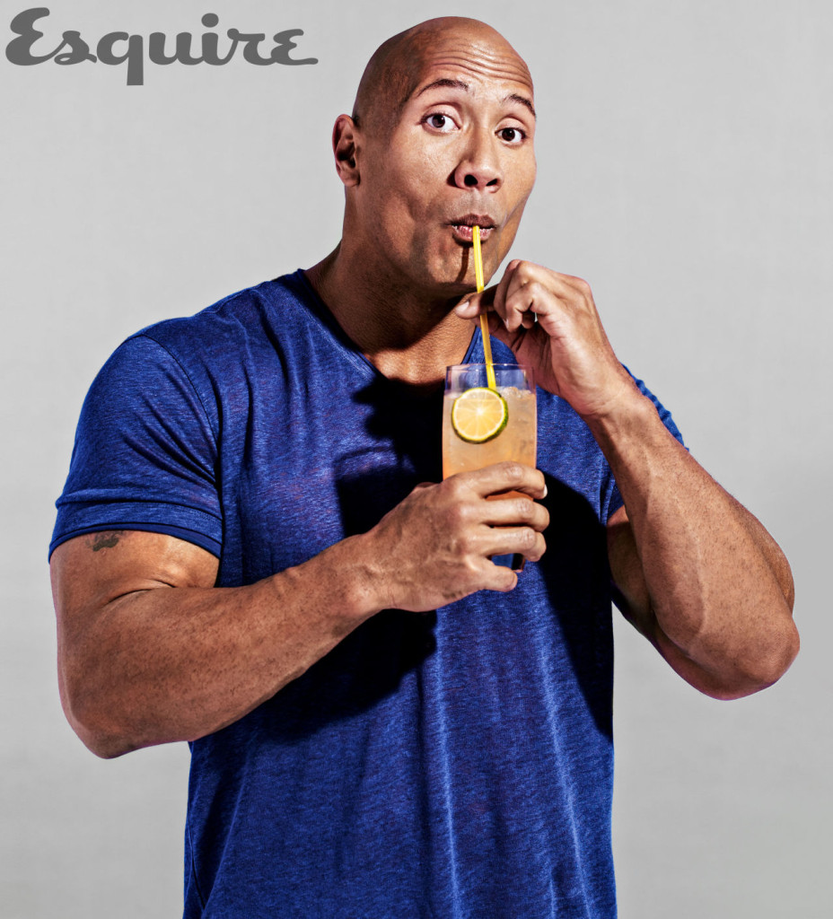 Esquire // Dwayne Johnson