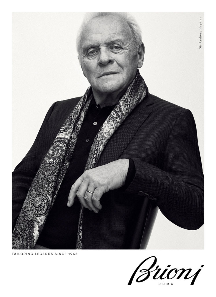 Brioni // Anthony Hopkins