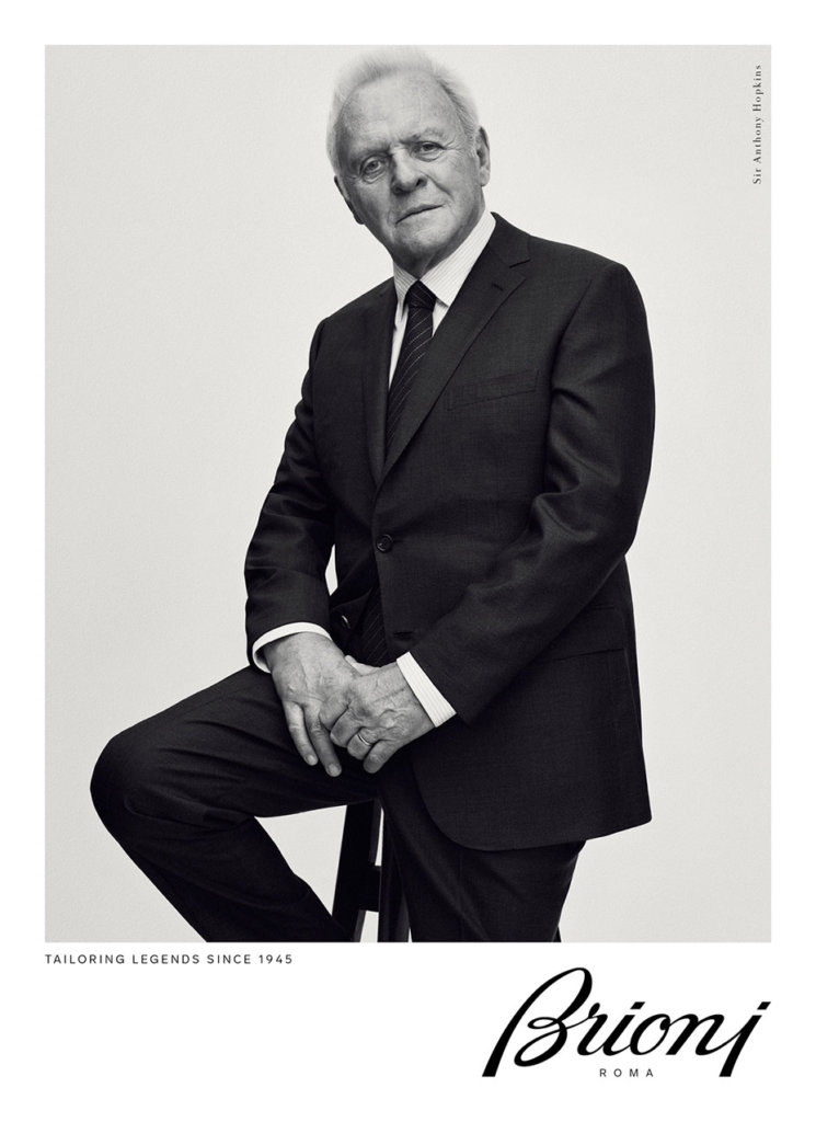 Brioni // Anthony Hopkins