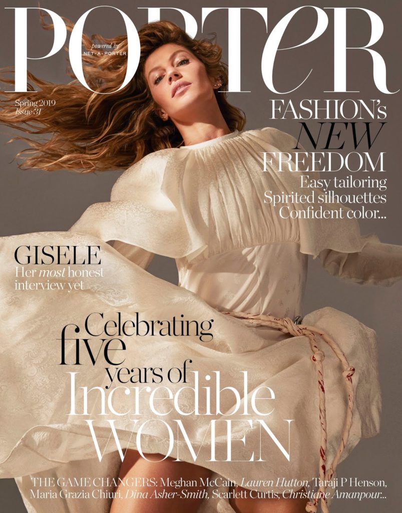 PORTER MAGAZINE // GISELE BUNDCHEN