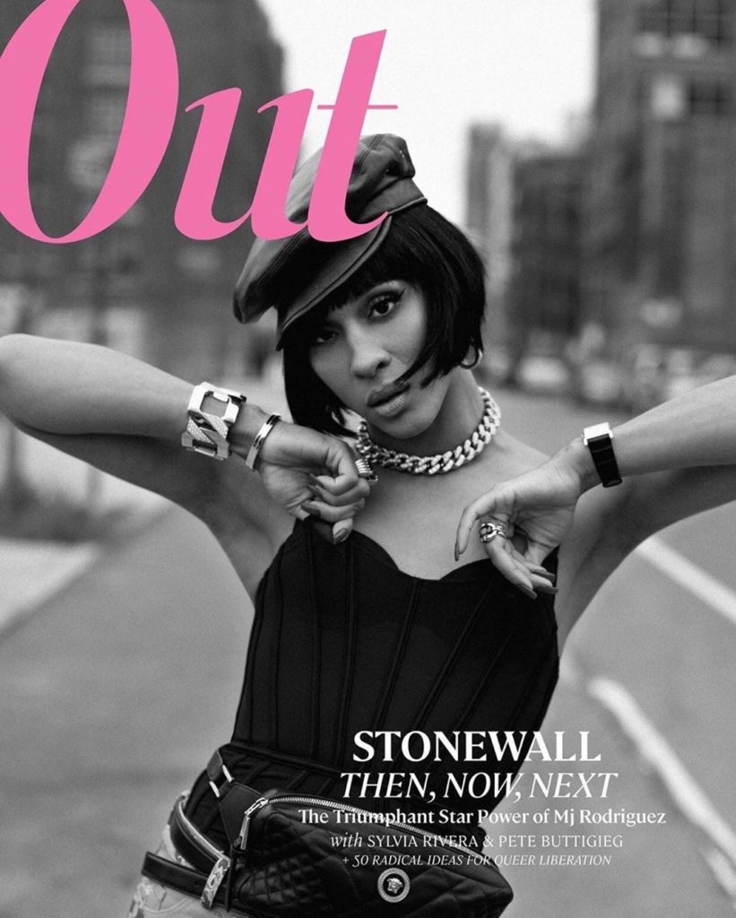 OUT MAGAZINE // MJ RODRIGUEZ